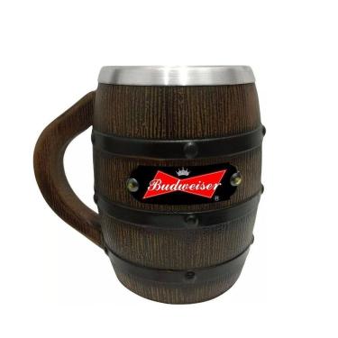 Imagem de Caneco Térmico Chopp Formato Barril 375Ml Poliuretano