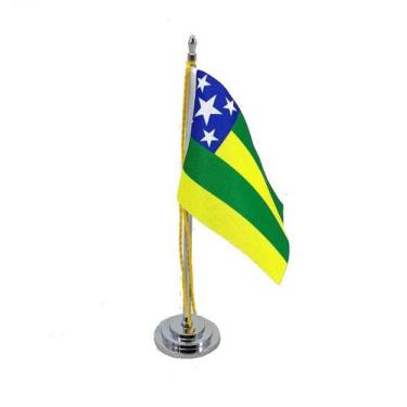 Imagem de Mini Bandeira Mesa Estado de Sergipe mastro 15 cm - SP Bandeiras 