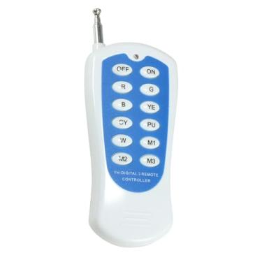 Imagem de Goldlife Luzes aeradoras para fonte de lago, controle remoto - apenas 1 controle remoto (pilha alcalina de 23 A 12 V não incluída)