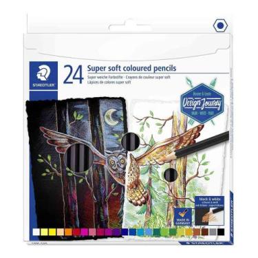 Imagem de Lapis Aquarelavel Staedtler Super Soft 24 Cores