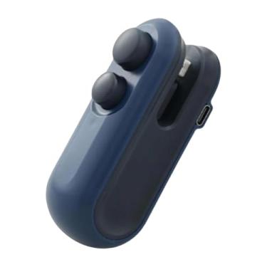 Imagem de KiBcsLic Mini selador de sacos, selador a vácuo, portátil, recarregável, máquina de selagem para armazenamento de alimentos, batatas fritas, cozinha doméstica, Azul, 200 Mah