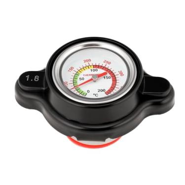 Imagem de Tampa do radiador de alta pressão com medidor de temperatura 1638630001 peça de substituição para carro adequada para HONDA CRF450R 2002-2015