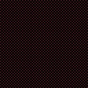 Imagem de Tecido Tricoline Mini poá Vermelho fundo Preto - Peripan - 50 x 150 cm