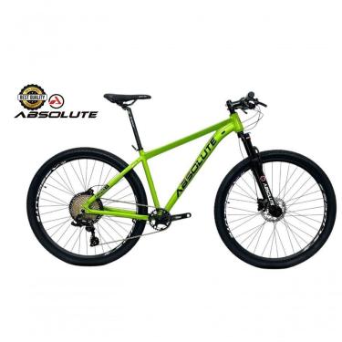 Imagem de Bicicleta Aro 29 Nero 5 Peças Inteira Absolute 12v Garfo Trava K7 11-52 Freio A Disco Hidráulico - Verde Tam.17