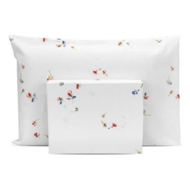 Imagem de Lençol Solteiro 2 pçs Elástico Estampado Percal 180 Fios 2025 - Bem Me