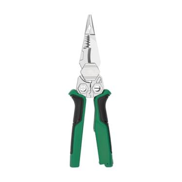 Imagem de Whtkoph Alicate de corte de fios elétrico, ferramenta para eletricistas, cortador de cabos profissional, alicate de crimpagem de cabos, e fácil de