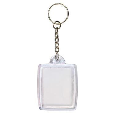 Imagem de Chaveiro Acrílico Para Personalizar Logo 4x5cm - 12 Unidades - RUSSO A
