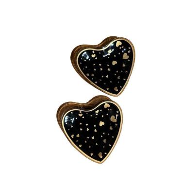 Imagem de Conjunto Presente Com 2 Pratos Raso Pequenos Coração