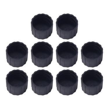 Imagem de XUXHOU Protetores de Perna de Cadeira, 10 Peças de Tampas de pé de Cadeira Redonda de Plástico para Pisos de Madeira Diâmetro Interno 1,5 pol.