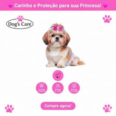 Imagem de Fralda Pet Fêmea Dogs Care -12 unidades,Ultra Absorção,PP,P,M,G - Dog'