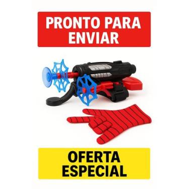 Imagem de Luva Lançadora de Dardos  Brinquedo Criativo Tipo Super Herói Infantil