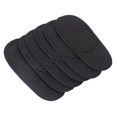 Imagem de Naroote Conjunto de Tapa-olho de óculos Pretos, 6 Unidades de Cobertura Média para Olhos Preguiçosos, Ambliopia, Correção de Estrabismo, Material Não Tecido, Tamanho 10x5cm, para Adultos e Crianças