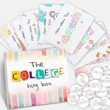 Imagem de Limima Envelopes Open When para estudantes universitários – Kit de 12 cartas abertas quando com 12 adesivos, presente pensativo de ir embora para a faculdade para filha, envelopes de incentivo de