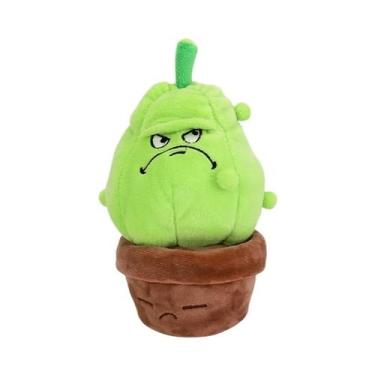 Imagem de Brinquedo De Pelúcia Sunflower Pea Shooter Do Jogo Plants Vs Zombies 2