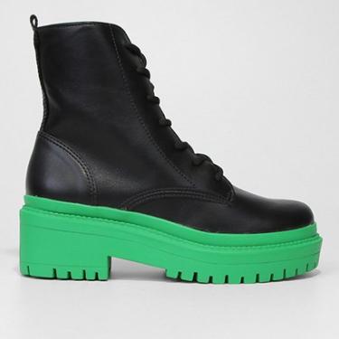 Imagem de Bota Coturno Via Marte Salto Médio Feminina-Feminino