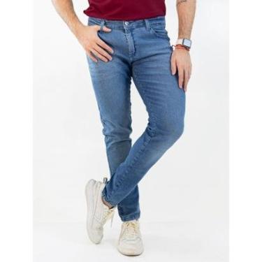 Imagem de Calça Skinny Masculina Jeans Clássico Algodão Anticorpus-Masculino