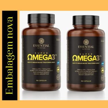 Imagem de Kit Duas Unidades Super Ômega 3 TG Softgel Ultra 1000mg 180 Unidades -