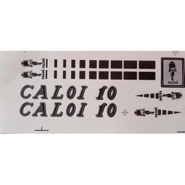 Imagem de Adesivos colante bikes caloi 10 antiga branco - Amazonas