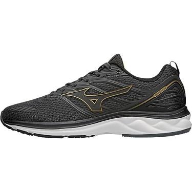 Imagem de Tênis Mizuno Space 3 Masculino - Chumbo/dourado - 42