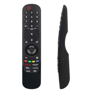 Imagem de Novo controle remoto de voz de substituição adequado para LG Smart TV OLED65C4PUA OLED42C4PUA OLED48C4PUA OLED55C4PUA OLED77C4PUA OLED83C4PUA OLED65B4PUA OLED55B4PUA OLED77B4PUA, com manual de