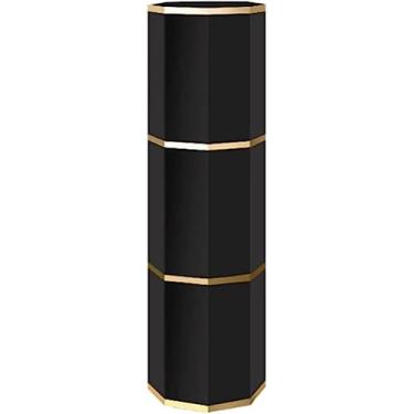 Imagem de Organizador redondo giratório de 360° armário de sapatos moderno luxuoso multifuncional prateleira de armazenamento de sapatos para entrada, 45/86/127 cm (branco 6 camadas)