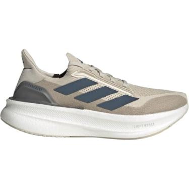 Imagem de adidas Tênis de corrida masculino Ultraboost 5X, Wonder Alumina/Tinta Preloved/Cinza, 39