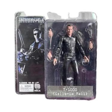 Imagem de Figura De Ação PVC Terminator T-800 T-1000 De 18cm, Modelo De Brinqued
