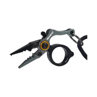 Imagem de Mini Alicate De Pesca SeaKnight Em Liga De Alumínio Com Lâmina De Aço 