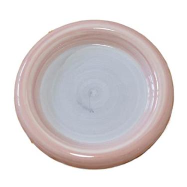 Imagem de Pratos pintados prato redondo prato de jantar bonito prato de sobremesa prato plano de cerâmica prato de salada para jantar em casa prato de café da manhã prato plano prato fundo prato lateral (002)