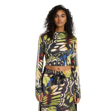 Imagem de Blusa Manga Longa Adidas X Farm Rio Longsleeve Feminina-Feminino