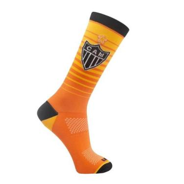 Imagem de Meia Ciclismo Corrida Fitness GYM Clube Atlético Mineiro Cor: Atlético