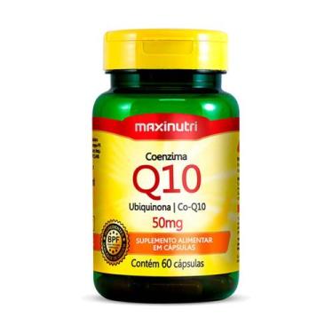 Imagem de Coenzima Q10 50Mg Com 60 Capsulas Maxinutri