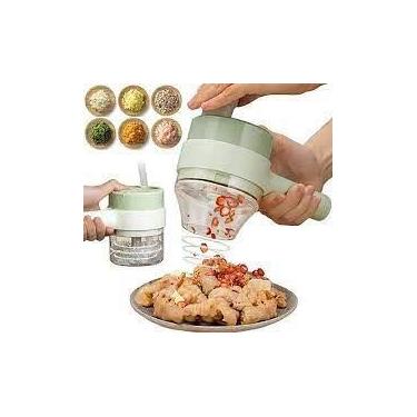 Imagem de Mini Processador Triturador Moedor Elétrico Usb Alho Legumes - SWEET H