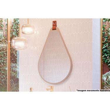 Imagem de Espelheira de Banheiro Gota 50X76cm cor Capuccino - MGM