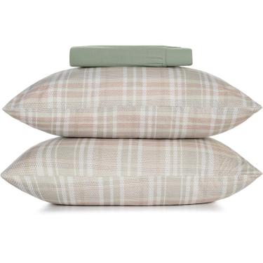 Imagem de Jogo de Cama Altenburg Marea Malha 3 Peças Queen Verde