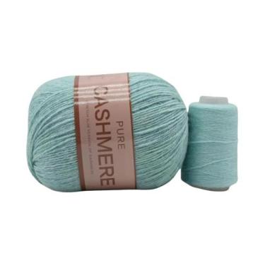 Imagem de Cachecol De Caxemira Tricotado À Mão Para Bebê, Fio Puro Mongol De 70 