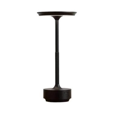 Imagem de Luminária De Mesa LED Recarregável Por USB, Retro, Portátil, Com Dimme