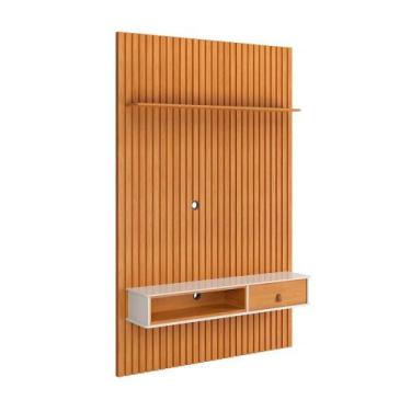 Imagem de Painel para TV até 75 Polegadas Detroit Nature e Off White 250x161 cm 