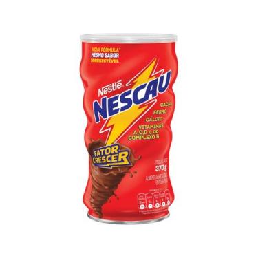 Imagem de Achocolatado em Pó Nescau Nestlé Fator Crescer 370g Lata, 370g