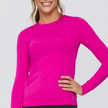 Imagem de Camiseta Feminina Selene Fitness Academia Tecido Confortável UV50+ Esportiva Reforçada Casual-Feminino