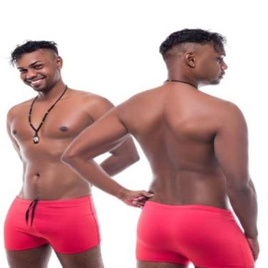 Imagem de kit 3 Sunga Masculina Boxer Praia Adulto Confortável Secagem Rápida Di