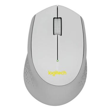Imagem de Mouse sem Fio Logitech M280 Wireless 1000 DPI Ergonômico Cinza