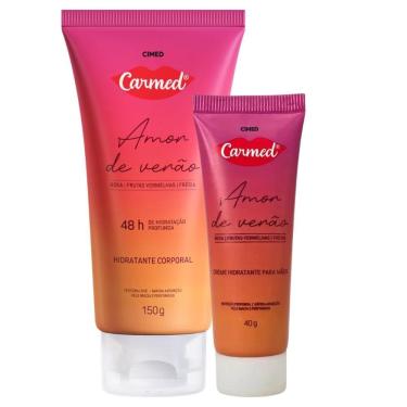 Imagem de Kit Carmed Amor De Verão: Hidratante Corporal 150g e Creme Para Mãos 40g