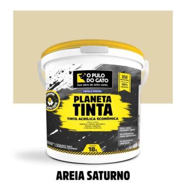 Imagem de Tinta Acrílica Econômica Planeta Tinta 18l Pulo Do Gato - O Pulo do Ga