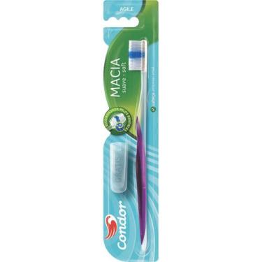 Imagem de Escova Dental Condor Bass Macia Sortido Unissex 1un