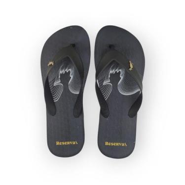 Imagem de Chinelo Reserva Pica-Pau Waves Masculino Adulto Ref R750040739, 42, Pr