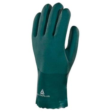 Imagem de Luva de pvc áspera 25 cm verde G - Delta Plus