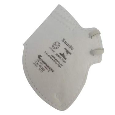 Imagem de Máscara PFF2 (N95) S CG521 CERTIFICADA INMETRO CARBOGRAFITE CA 44568 K