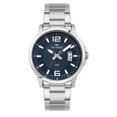 Imagem de Relógio Technos Masculino Racer Prata - 2315LAR/1A