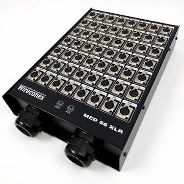 Imagem de Painel 56 Furacoes Xlr Com Conectores 2 Saídas Wireconex
